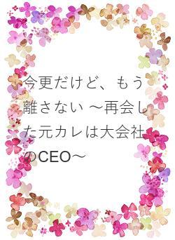 今更だけど、もう離さない 〜再会した元カレは大会社のCEO〜