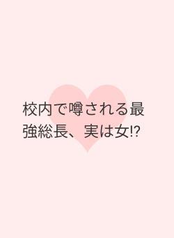 校内で噂される最強総長、実は女!?