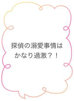 探偵の溺愛事情はかなり過激？！