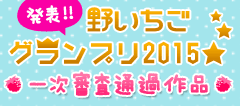 発表!!野いちごグランプリ2015☆一次審査通過作品特集